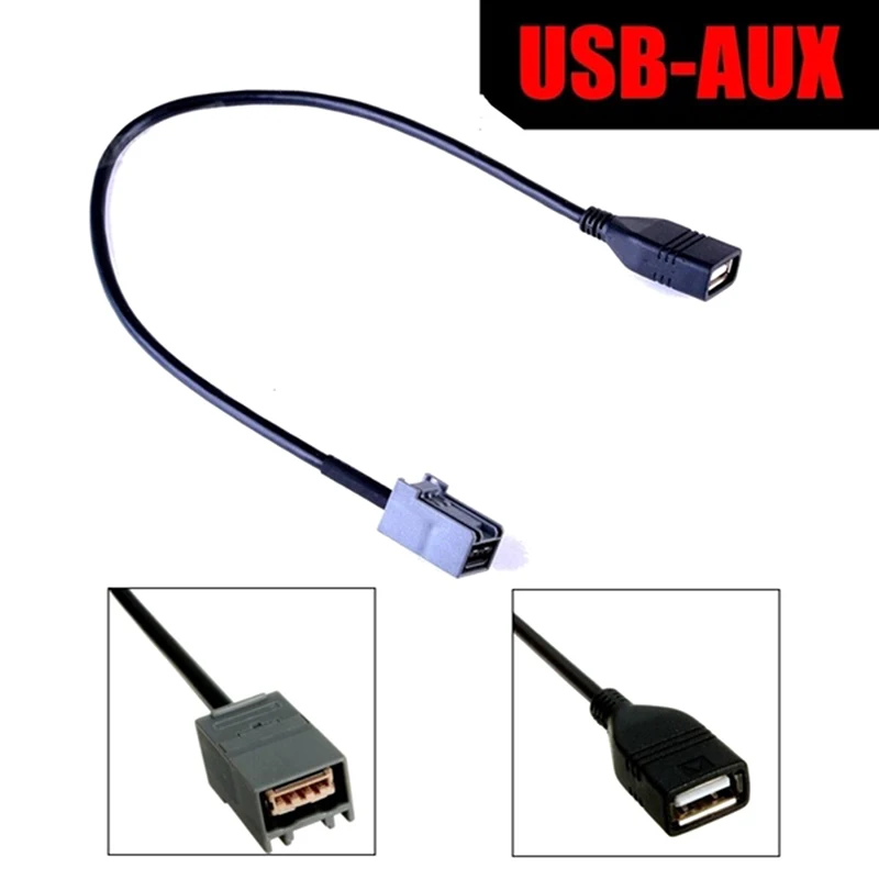 USB 케이블 어댑터 AUX 2008년 이후 CIVIC JAZZ/CR-V ACCORD/CR-Z 09-13 MP3용