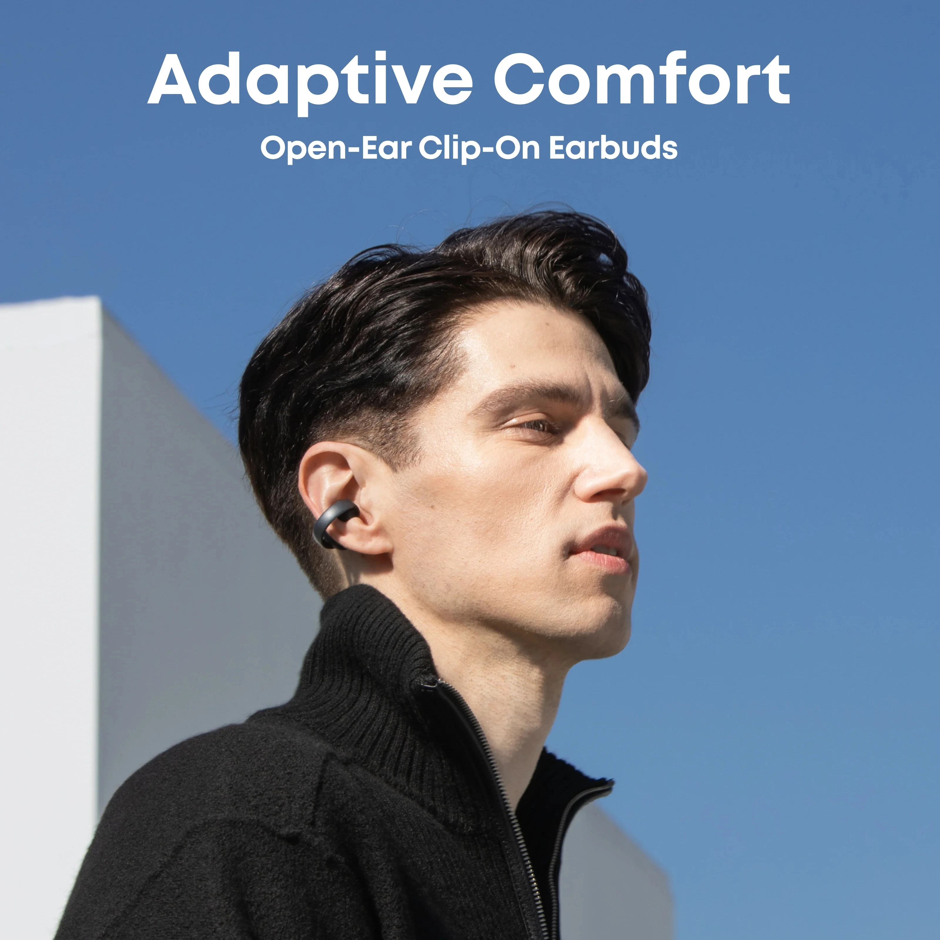 Anker SoundCore AeroClip Open-Ear Clip-On Earbuds with
