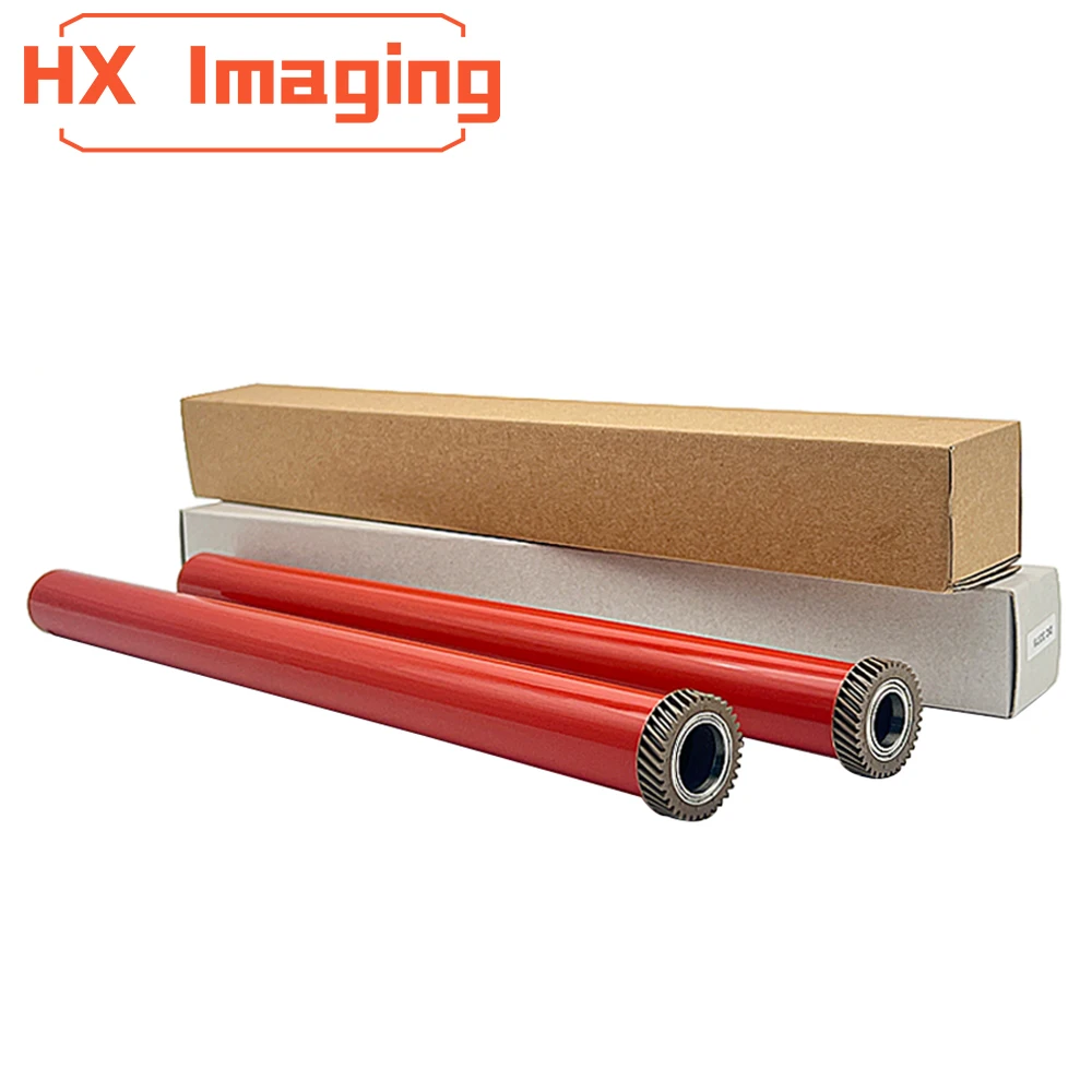 Fuser Fixing Film W/Gear For Xerox WorkCentre 7525 7530 7535 7545 7556 7830 7835 7845 7855 Fuser Film Sleeve 300K Pages