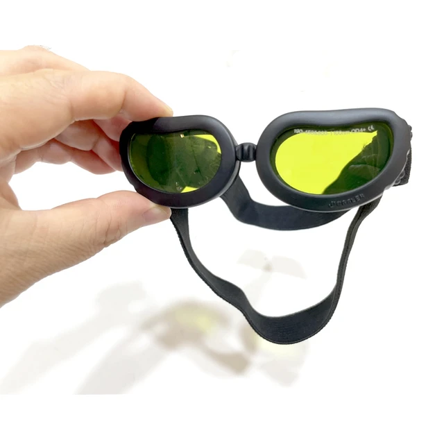 Occhiali Protettivi Per Terapie IPL, UV E LED - Nero, Regolabili, Per Pazienti E Trattamenti - Foto 11