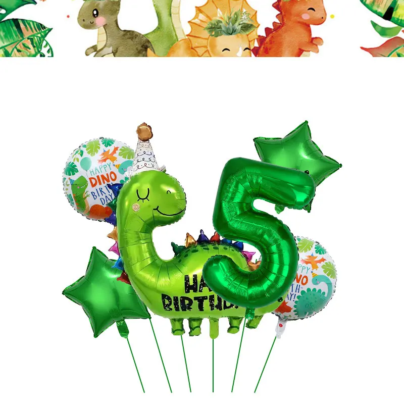 Dinosaur Birthday Set 5