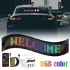 Demon Eyes Car LED Logo APP LED Matrix Pixel Panel Night Light DIY Programmable Flexible LED Display for Car Truck Accessorie 4