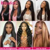 Beaufox Brazilian Hair Weave Bundles Straight Human Hair Bundles Extension Natural/Jet Black Remy 1/3/4 Pc Hair Bundles 8-30 In 6