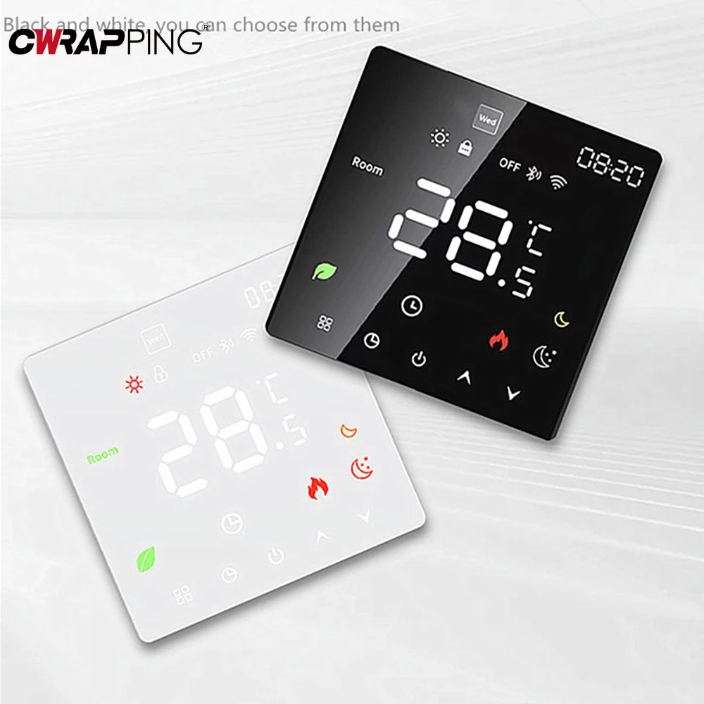 Tuya Smart Thermostat WiFi Temp Control for Home Balcony Living Room Floor Heater Smart Temperature System Accurate Regulation