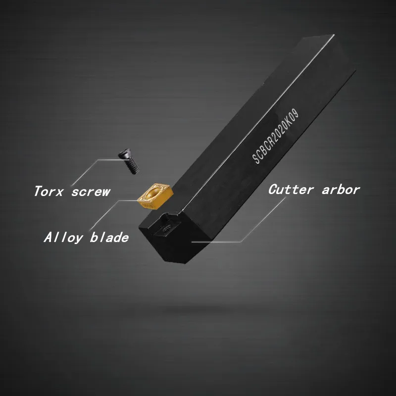 1 PCS SCBCR1212 SCBCR1616 SCBCR2020 External Turning Tool SCBCR SCBCL Cutter Bar CNC Lathe Bar Turning Holder s12m sducr07 dcmt070204 10pc carbide inserts lathe turning tool boring bar cutter blade 4pc lathe boring bar turning tool holder