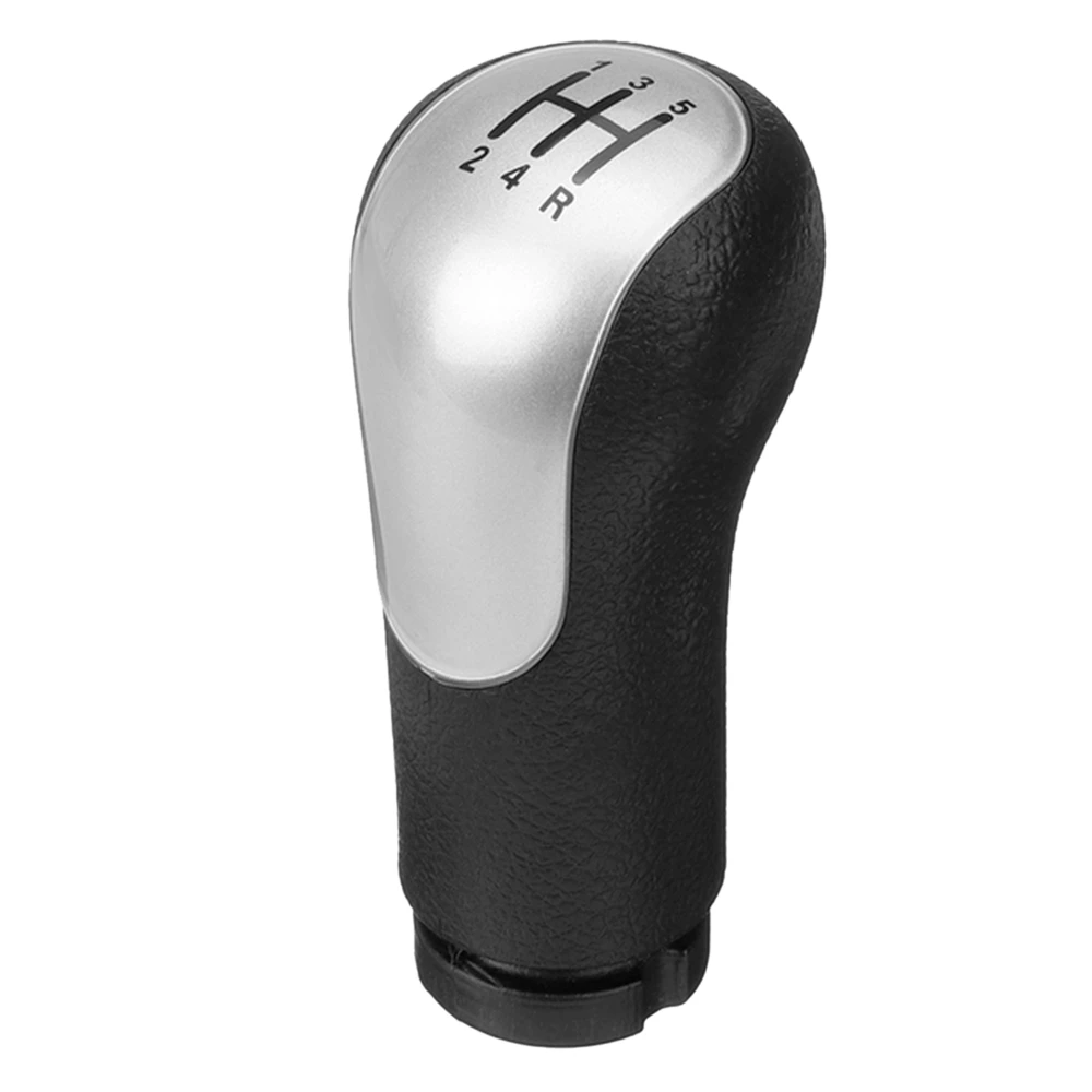 

Silver 5 Speed MT Gear Stick Shift Knob for Ford Fiesta/Fusion/Transit Connect 2002+ 2S6R7217AC