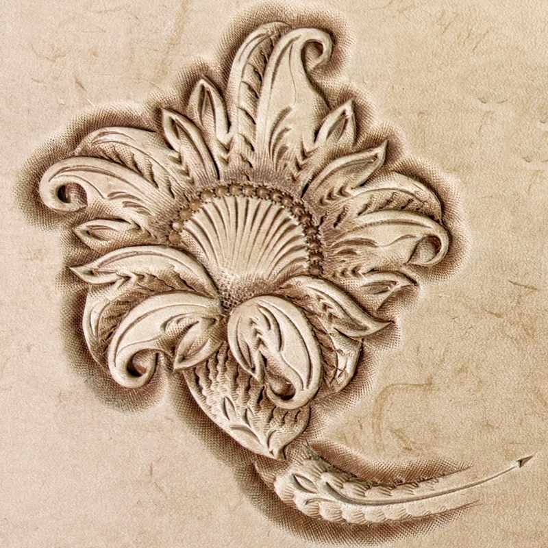 Leather Work Stamping Tool Carving Round Dot Pattern S052 S053 S054 S055 S056 Carving Leather Craft Zhongjiang Stamps