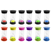 2025 New 6Pcs/Set Hourglass 30S/1/2/3/5/10-Minutes Sand Timer Sand Clock Desktop-Ornaments Children Kid Gift Home Decorations 1