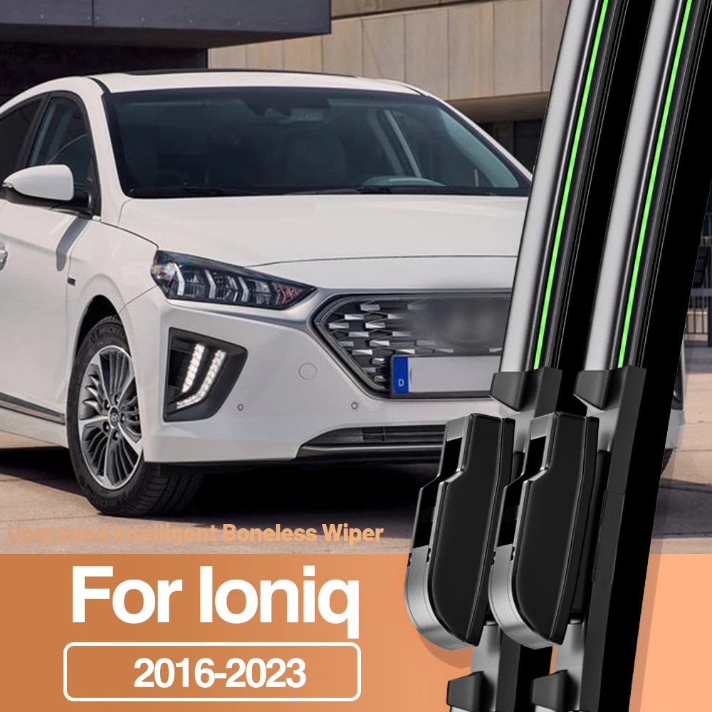 2pcsForHyundaiIoniq20162023FrontWindshieldWiperBladesWindscreenWindowAccessories