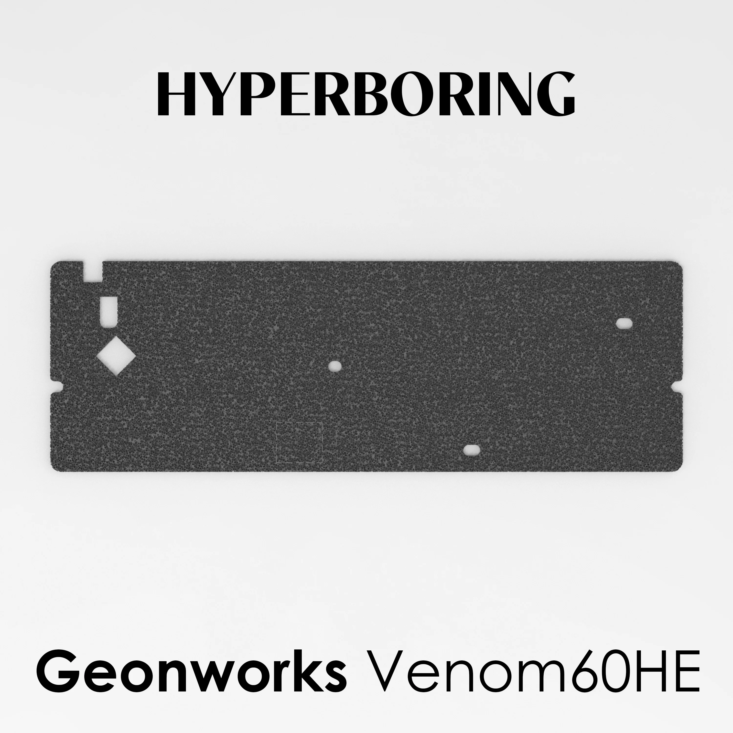 Venom60 he カスタム品 Rabbit0-Shop / GEON VENOM60HE PCB 6.25U