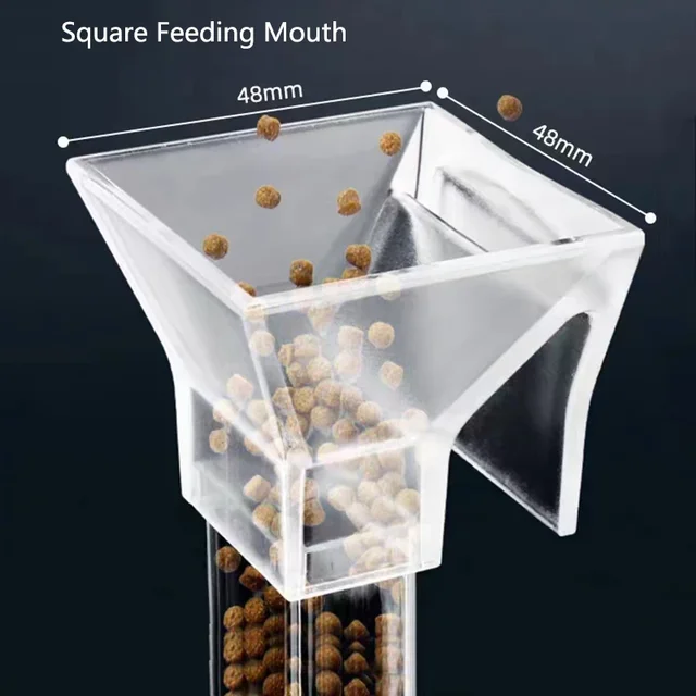 Highly Transparent Acrylic Aquarium Feeder 4