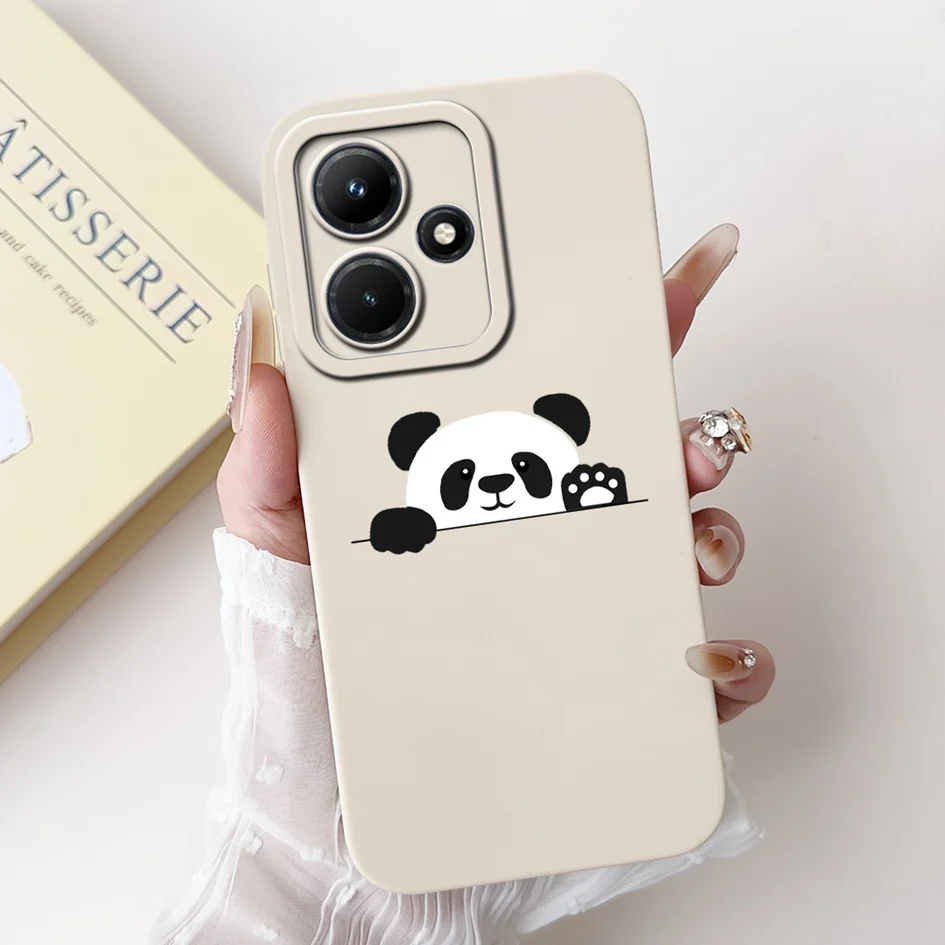 Cartoon Silicone Shockproof Soft Bumper Case - Cute Design