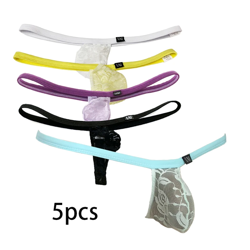 MensThongLaceStringsPanochasUnderwearGenderWithoutCensorship