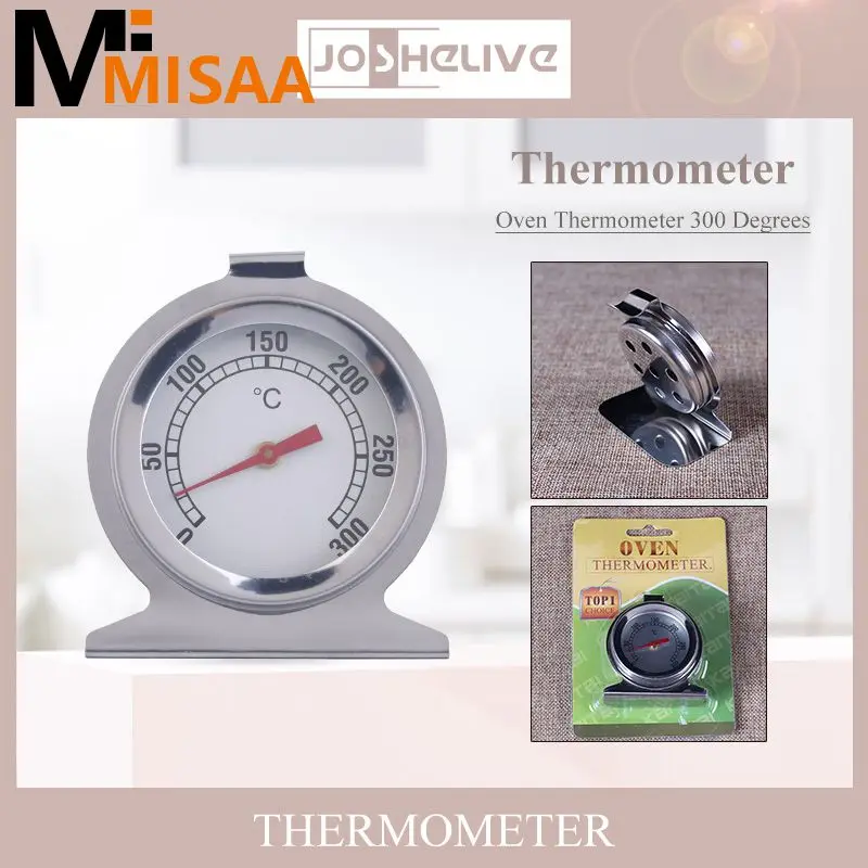 

Кухонный Термометр из нержавеющей стали, прост в использовании, кухонные инструменты, 0 - 300 градусов Цельсия, термометр для духовки, точная высота 7 см