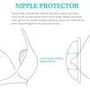 Breastfeeding Breast Pads Postnatal Breastmilk Washable Silicone Wearable Breast Pads Soft & Comfortable 5