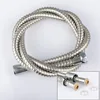 1pcs 1.5M Stainless Steel Hose Extension Tube Bathroom Shower Tube Extension Tube Water Pipe Draw Tube Bathroom Accessories 6