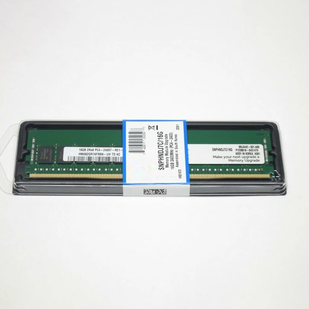 1PCS Server Memory HNDJ7 SNPHNDJ7C 16G 16GB 2Rx8 PC4-2400T RAM 4 1PCS Server Memory HNDJ7 SNPHNDJ7C 16G 16GB 2Rx8 PC4-2400T RAM - Image 2