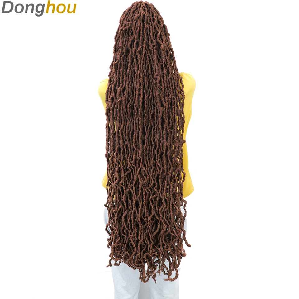 Faux Locs, Dreadlocks Extensão do cabelo, Trança encaracolada, Novo