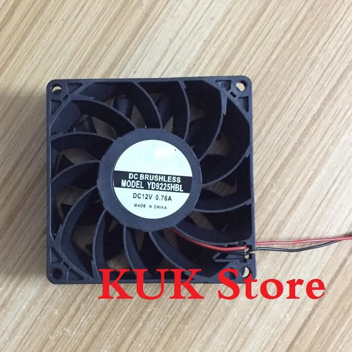 

Real Original 100% NEW YD9225HBL DC 12V 0.76A Strong Wind 92*92*25mm