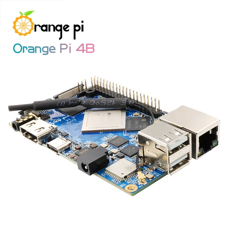 

Electronic Components orange Pi 4B Original 1gb 2gb 4gb Board RK3399 chip 4GB