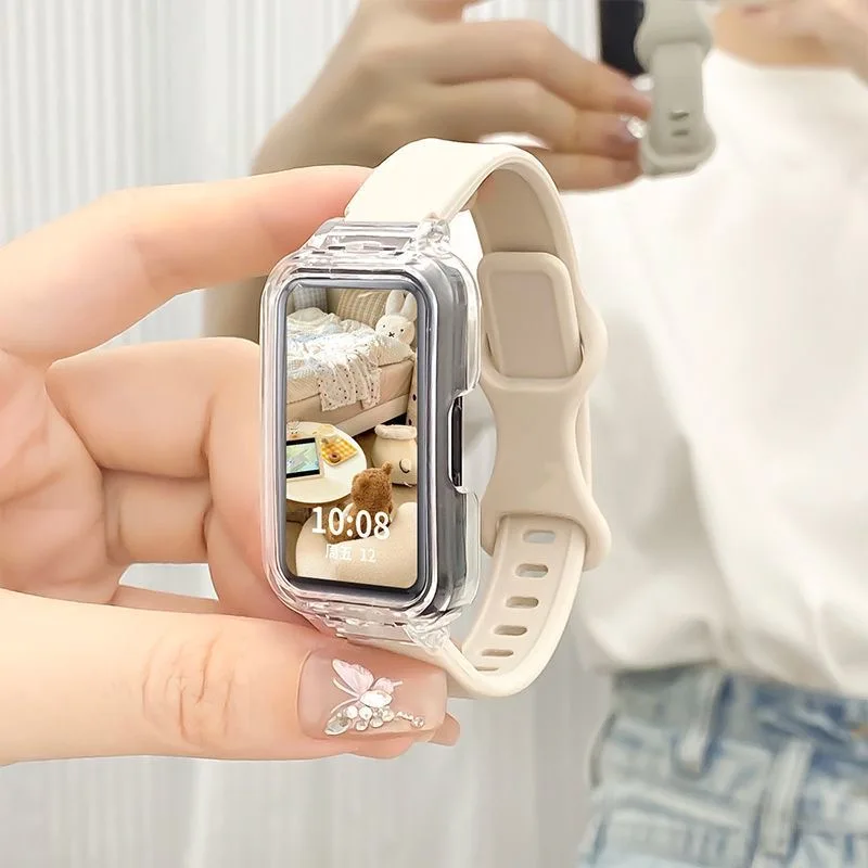 حافظة + حزام لهاتف هواوي باند 10/9/8 ملحقات رياضية...