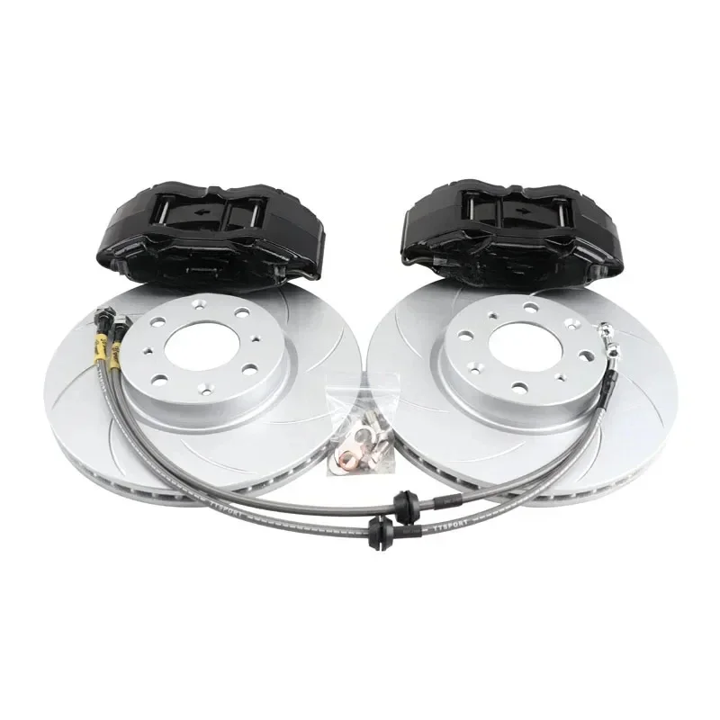 Auto Parts Brake Caliper Kit For Honda Jazz Fit GK5 Direct Install Front Wheel For 15-16 Inch Wheel 1997-
