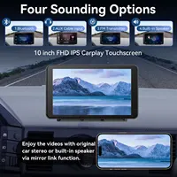 7 Inch Touch Screen Radio for Car Supporting Carplay & Android Auto，Portable Wireless Carplay Screen for Car,Car Audio Receiver - Image 5