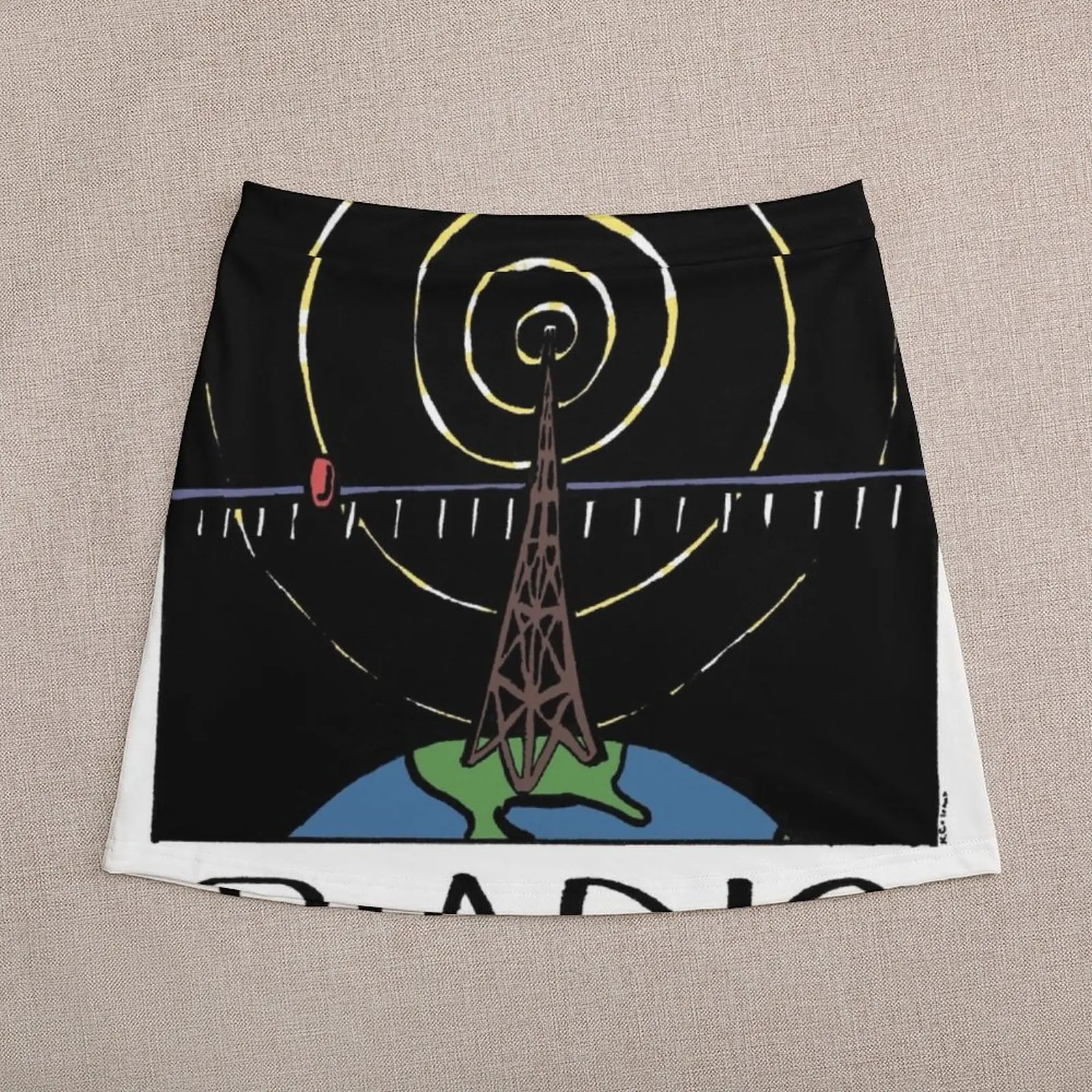 Radio Mini Skirt luxury designer clothing women women's stylish skirts kawaii clothes