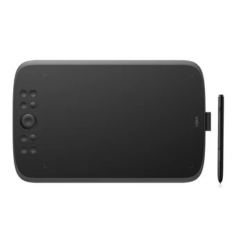 UGEE M908 10x6.25inch Drawing Tablet Graphics Tablet with 8 Hot Keys Scroll Wheel Drawing Pad Compatible for Windows Mac Android