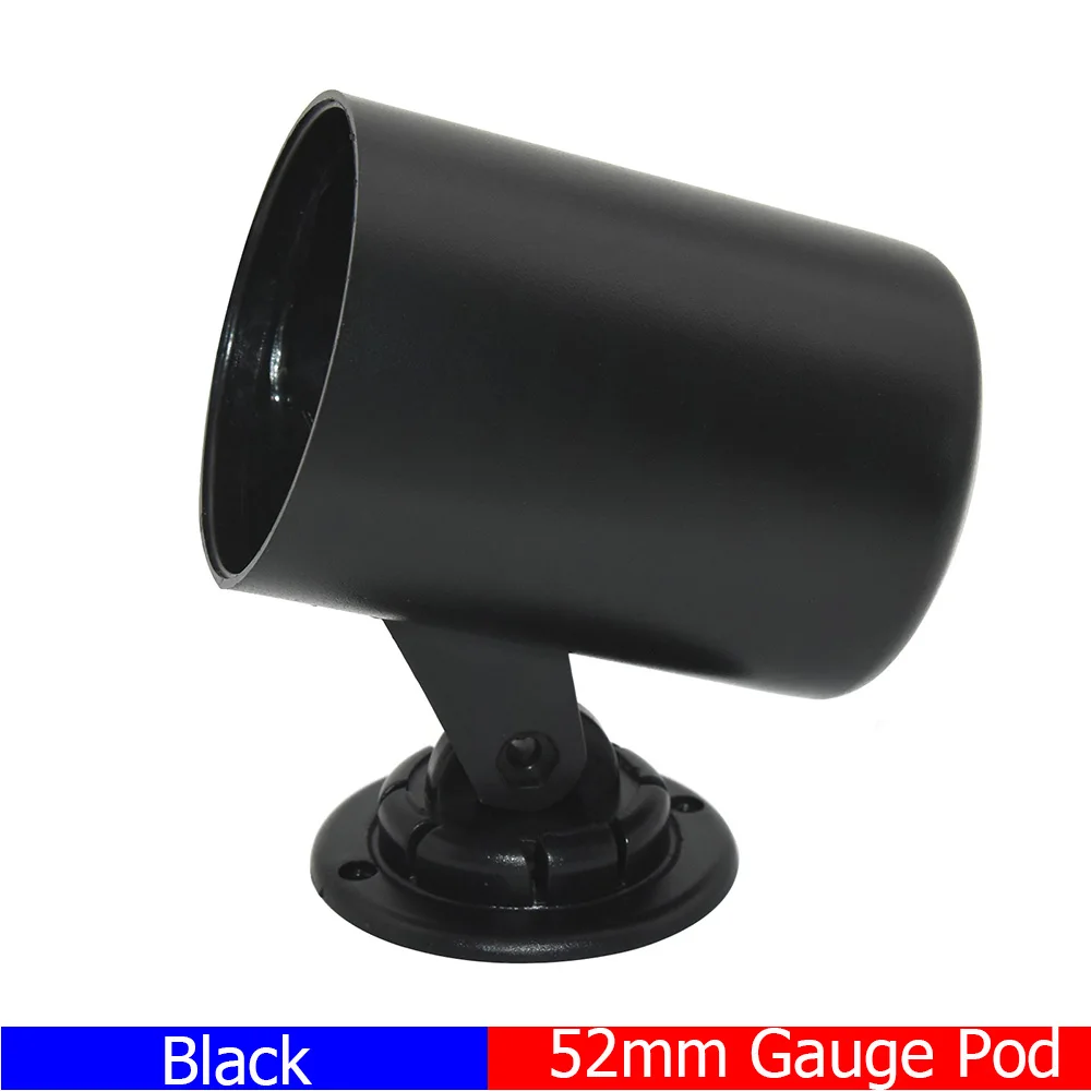 2 "52mm fumaça len psi/bar turbo boost medidor de temperatura água/óleo tacômetro vácuo volt pressão óleo para carro a gasolina 12v