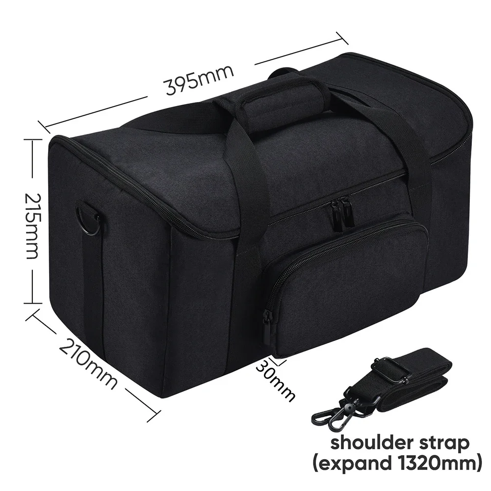 Professional Speaker Carrying Case Bag Heavy-Duty Bluetooth-compatible Speaker Case Multifunctional for  Ears Hyperboom