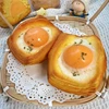 Crispy Fried Egg Simulated Bread Stress Relief Toy Anti-stress Slow Rising Squeeze Toy Soft PU Slow Rebound Toy Birthday Gift 1