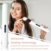 AA20-Riffeur de cheveux sans fil-rechargeable USB, chauffage rapide, batterie de grande capacité, Mini fer à friser Portable pour les femmes 6