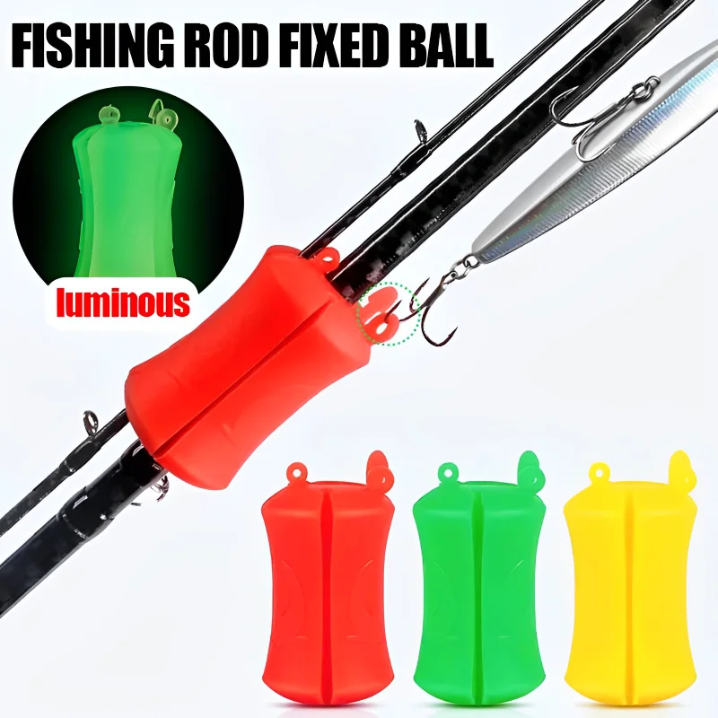 

New Fishing Rod Fixed Ball Rod Ball Mini Protection Anti-Collision Rod Retractor Fishing Rod Stopper Fishing Tools Accessories