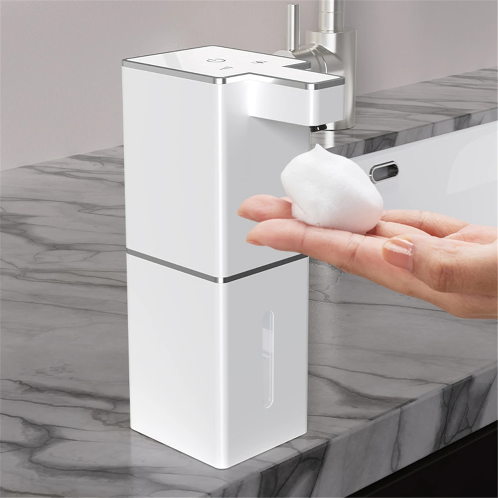 4 Gears Automatic Foam Distributor Smart Inductive Soap Dispenser Touchless Sensor Liquid Generator Wall mount Auto Hand Washer 2