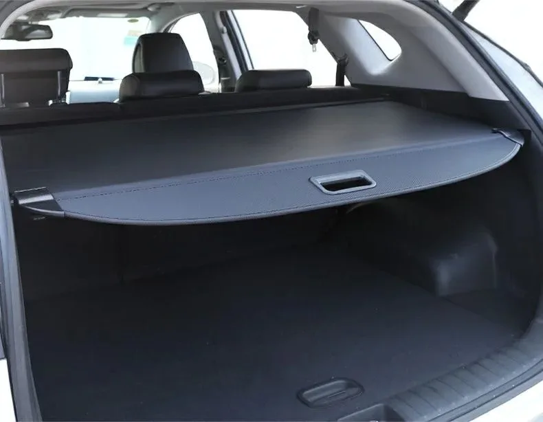 Rear Trunk Cargo Cover For VOLVO XC90 2005- Trunk Cover Partition Shelter Curtain Rear Rack Interior Decoration Auto Accesso