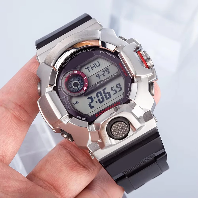 For Casio Watch 3410 G-shoсk Master Gw-9400 316L Stainless Steel