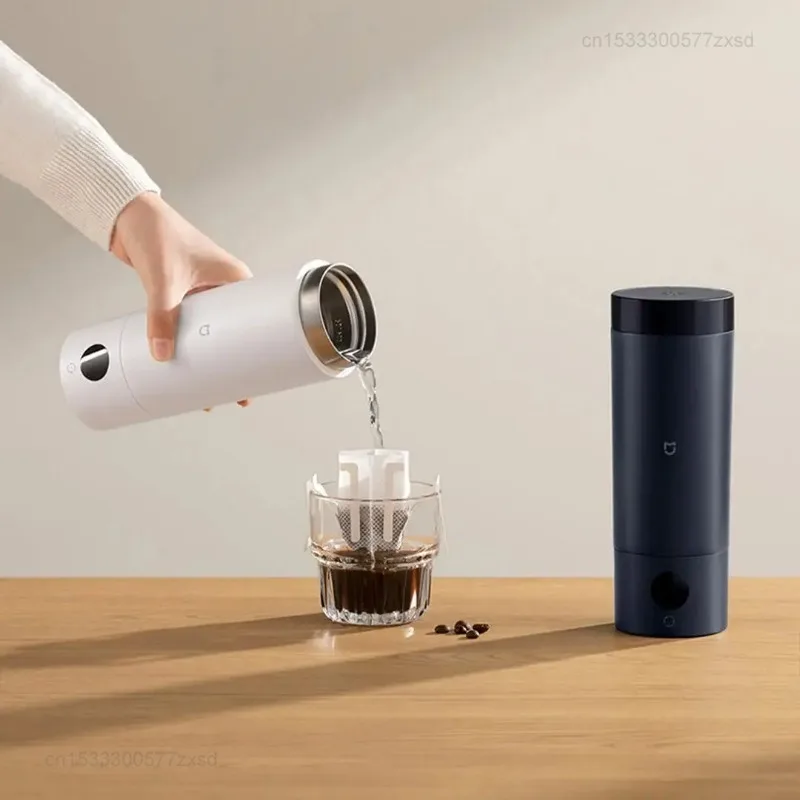 Original Xiaomi Mijia Portable Electric Kettle 2 Thermos Cup Fast Water Boiler 350ml Smart Temperature Insulated Kettle Travel 3