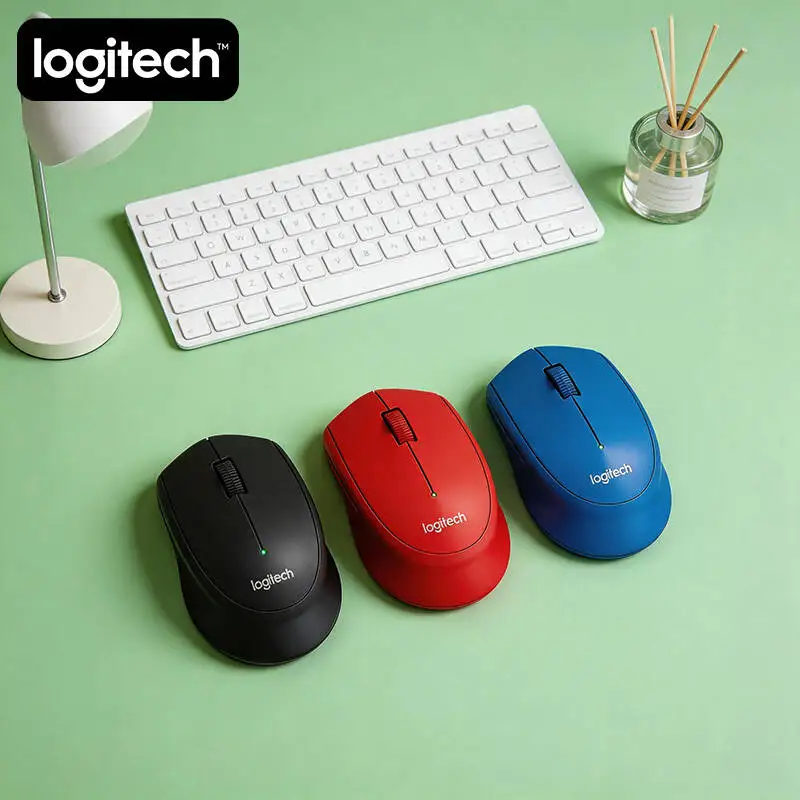 로지텍 M280 무선 마우스 컴팩트 슬림 10m 범위 1000 DPI 샤프 트래킹 내구성 강한 18개월 배터리 수명