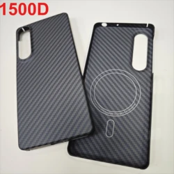 Magnetic Aramid Fiber Carbon Phone Case - Shockproof Protection Cover for Sony Xperia 1 VII (Magsafe 1500D)