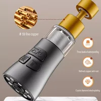 360 °   Extension universelle de robinet de cuisine avec fonction de filtre, aérateur, filtre anti-éclaboussures, buse de barboteur de robinet de lavabo, aérateur 4