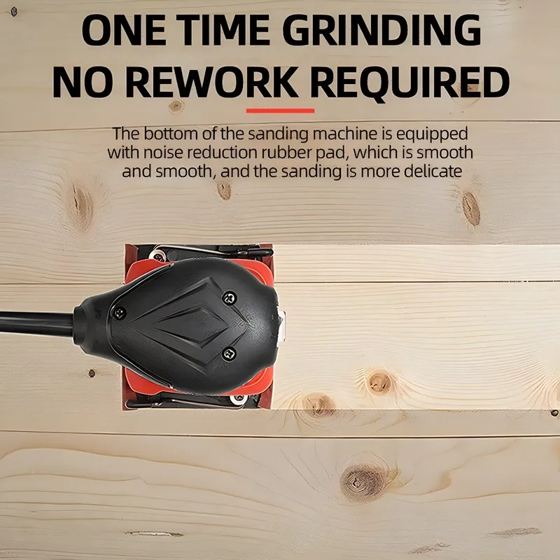 Mini Electric Sanders with Sandpaper Woodworking Tool Furniture Metal Polisher Electric Sanders Buffer Sander 4