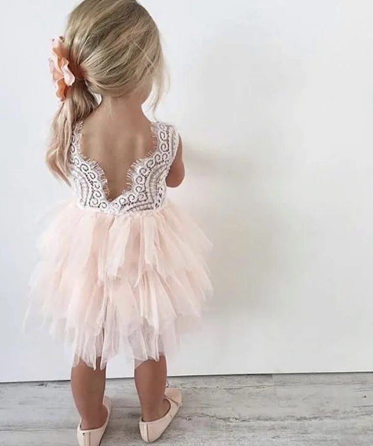 Summer Girl Dress White Scallop Girls Little Girls Princess Dress Tutu Fluffy 1 2 3 4 5 Years Children Casual Wear Kids Clothes girls dress princess costume kids clothes