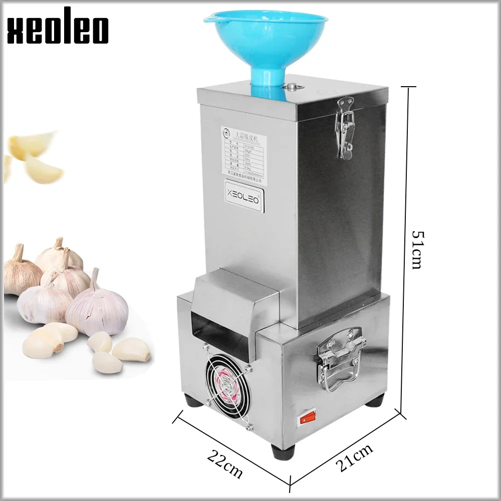 XEOLEO 180W Garlic peeler machine electric peeler Garlic skin peeling Maker Stainless steel Electric Garlic peeler 20Kg/H 220V 2