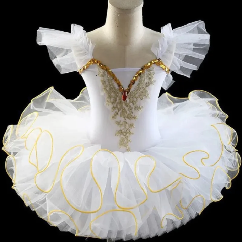 

Профессиональное балетное платье-пачка, танцевальный костюм для девочек, детское балетное танцевальное платье для выступлений