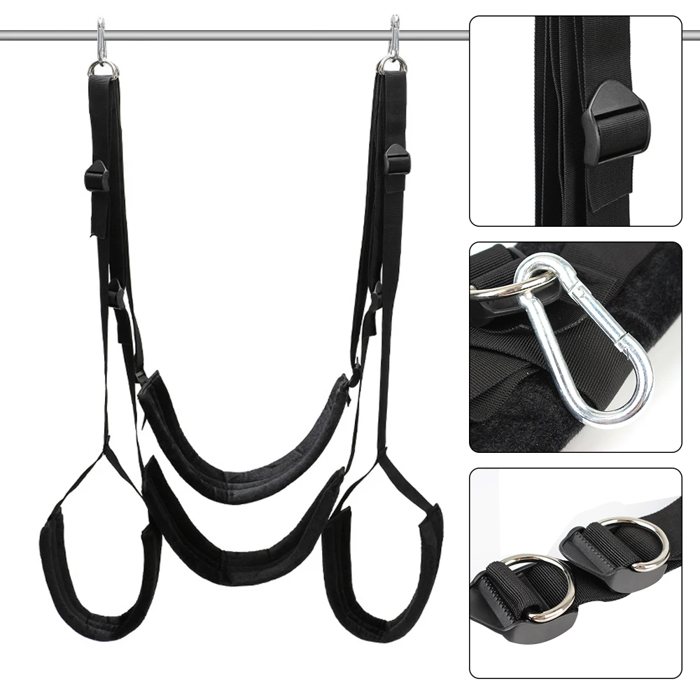 Sex Swing Strap Erotic Toys For Women Couples Adult Games Ankle Wrist Suspension Position Fetish Restraint Bondage Sex Furniture