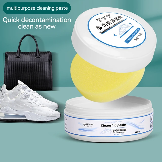 White Shoe Cleaning Cream Multi-functional Cleaning, Brightening, Whitening  And Yellowing Maintenance Of sports Shoes Dropship