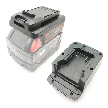 Adattatore batteria per batterie al litio Milwaukee 18V che convertono in CRAFTSMAN 20V per utensili per batterie al litio Stanley 18V V20