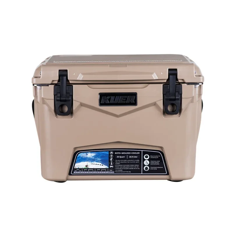 cooler box LLDPE esky ice chest rotomolded cooler box with wheels for outdoors 10/20/35/45/75QT