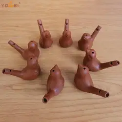 Coloured Drawing Water Bird Whistle for Kid Early Learning Musical Instrument Bathtime Toy Educational Funny Children Gift Toy